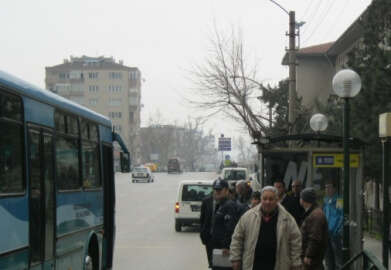 İnönü ve Haşimişcan'da durak düzenlemesi