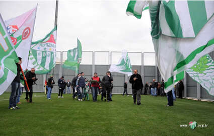 Bursaspor'a taraftar morali