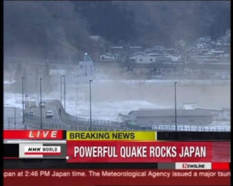 Japonya'da deprem, tsunami ve felaket!