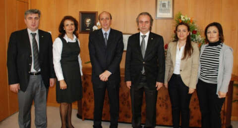 Mimarlar'dan Rektör Dilek'e ziyaret