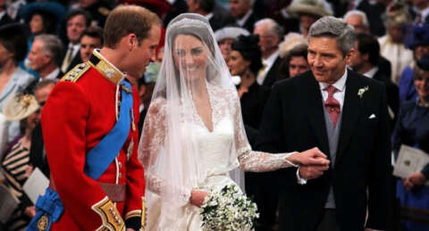 Prens William ve Kate Middleton evlendi