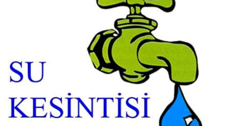 Nilüfer'de su kesintisi