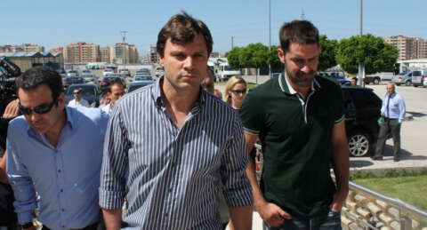 Carson'u Ertuğrul Sağlam karşıladı!