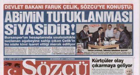 Çelik: Abimin tutuklanması siyasidir!