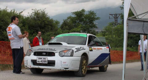 Bursa'da ralli heyecanı