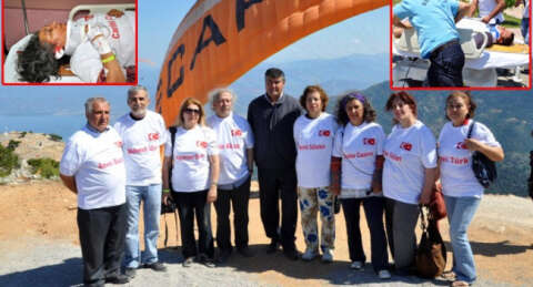 'Madımak anısına' uçarken yaralandılar