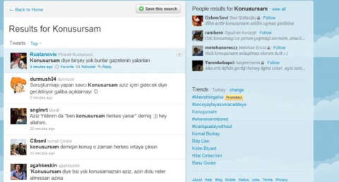 Twitter'da 'Aziz Yıldırım' konuşmaları