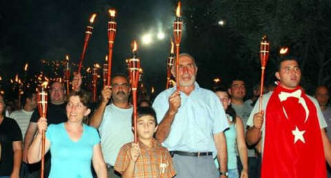 Girne'de '20 Temmuz Şafak Nöbeti'