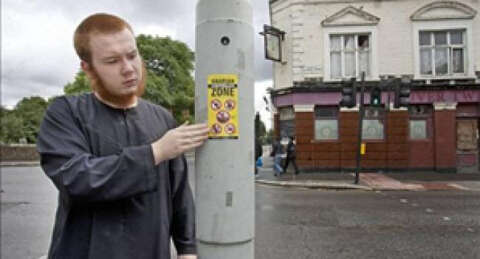 Londra'da şeriat ilan ettiler!