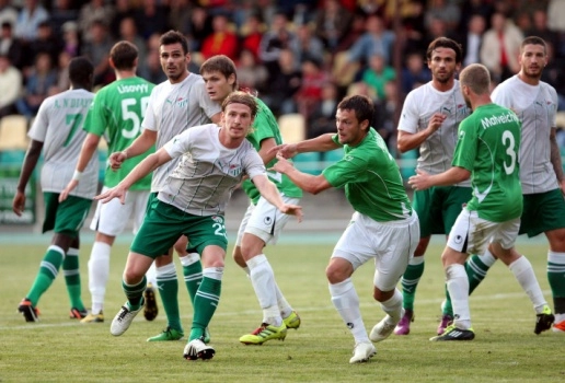 Bursaspor Gomel'i eleyerek bir üst tura yükseldi