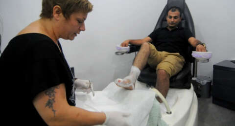 Erkek berberleri kabuk değiştiriyor