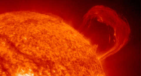 Son 5 yılın en büyük güneş patlaması