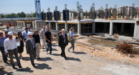 Bozbey yeni hizmet binasını inceledi