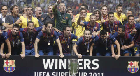 37. UEFA Süper Kupası Barcelona'nın