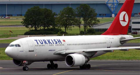 Uçakta taşkınlık yaptı gözaltına alındı