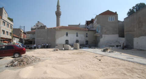 Kemerçeşme modern meydana kavuşuyor
