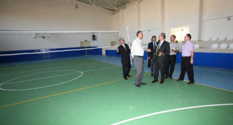 Gazi Anadolu Lisesi Spor Salonu açılıyor