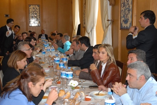 Kemal Kılıçdaroğlu Bursalı gazetecileri ağırladı