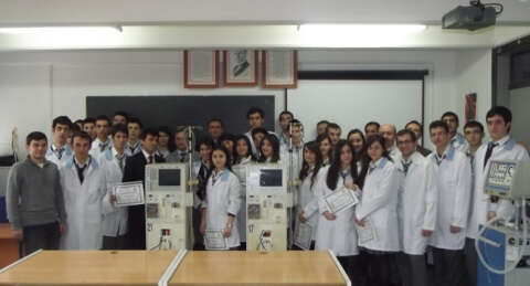 M.Kemal Coşkunöz Lisesi sağlık sektörünün imdadına yetişiyor!