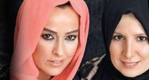 Helin Afşar başörtüsü takıp röportaj yaptı