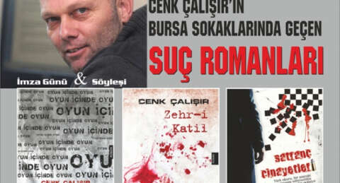 Cenk Çalışır 3'üncü kitabıyla Kitap Fuarı'nda