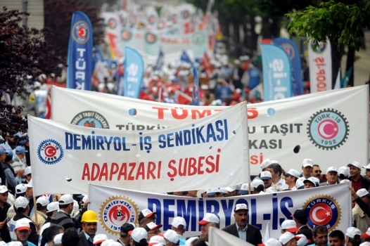 Bursa'da 1 Mayıs coşkusu