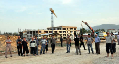 İnegöl Devlet Hastanesi inşaatı yarıda kaldı