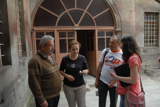 Ermeni ve Türk gazetecileri duygulandıran gezi