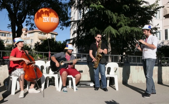 Nilüfer'de müzik sokağa taştı