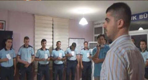 AKP'li vekilin oğlu polisleri sıraya dizdirdi