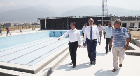 Şahin Başol Spor Kompleksi'nde son rötuşlar