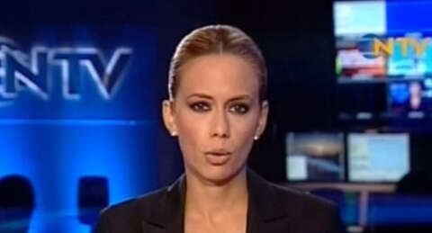 Zorunlu izindeki NTV spikeri yeniden ekranda