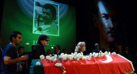 "Samanyolu" eşliğinde uğurlandı