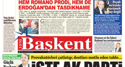 Yeni Başkent Gazetesi Bursa'da