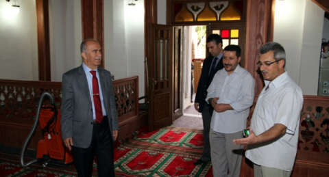 Hamza Bey Camii açılıyor