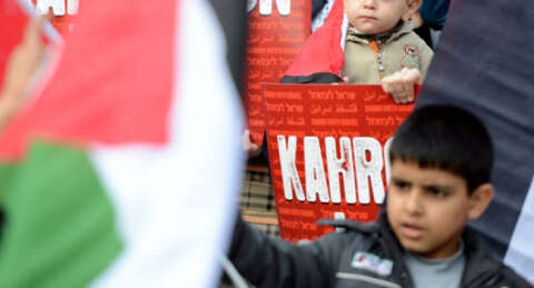 İsrail Bursa'da protesto edildi