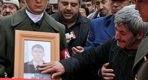 Hakkari şehitlerine son görev