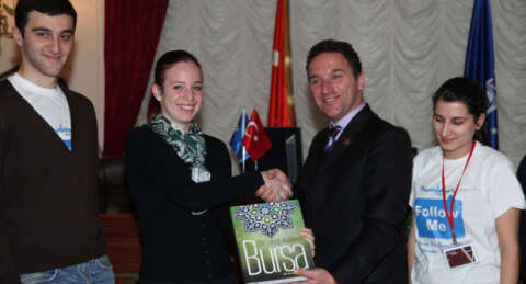 Avrupalı gençler Büyükşehir'de