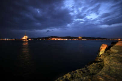 Çanakkale'de tablo gibi görüntüler