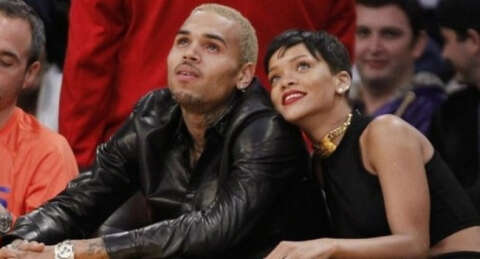 Rihanna eski sevgilisi ile birlikte