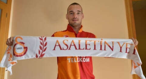 Sneijder: Hagi gibi efsane olmaya geldim