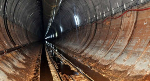 'En büyük tünel'de ışığa yaklaşıldı