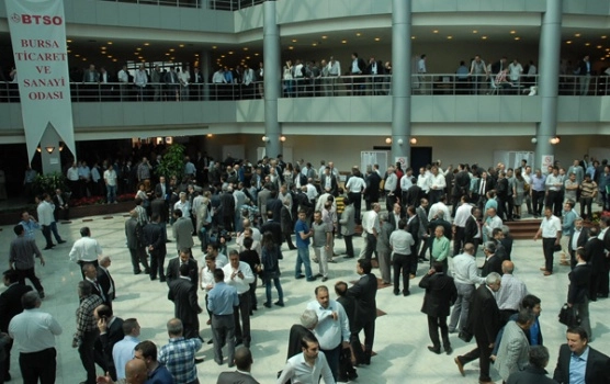 BTSO'da yoğun katılımlı seçim