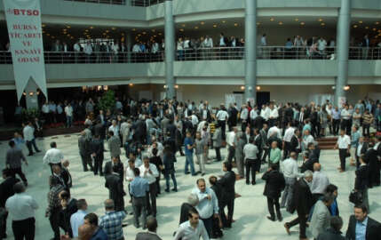 BTSO'da yoğun katılımlı seçim