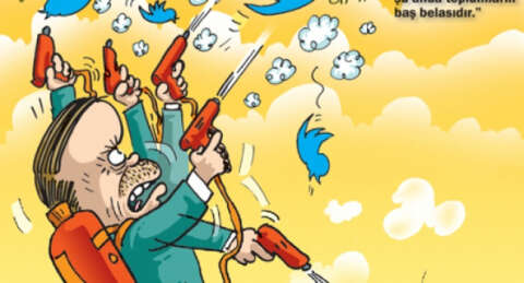 Leman'daki Erdoğan Twitter kuşlarını vurdu