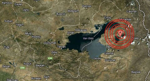 Van 4,3 büyüklüğünde depremle sallandı