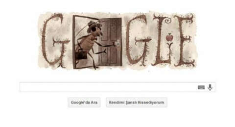 Google'dan Franz Kafka'ya özel doodle