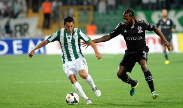 Bursaspor, Beşiktaş'tan puan alamadı