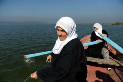 Gölyazı'nın 'balıkçı kadınları'