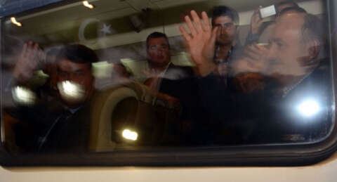 'Barış Treni' Selanik yolunda